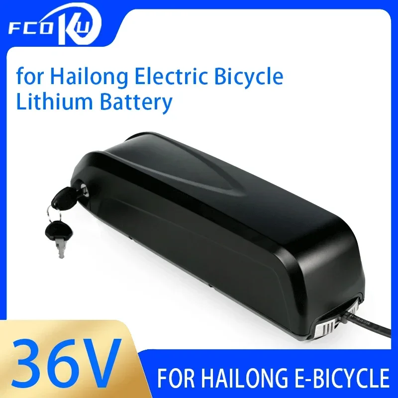 

large-capacity 36v10ah lithium battery for electric bicycle is used for power lithium battery pack of Hailong mountain bike