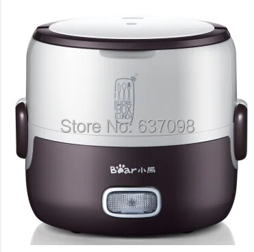 

china guangdong Bear DFH-S2016 multi-function rice cooker heating lunch box heating thermal insulation lunch box 1.3L