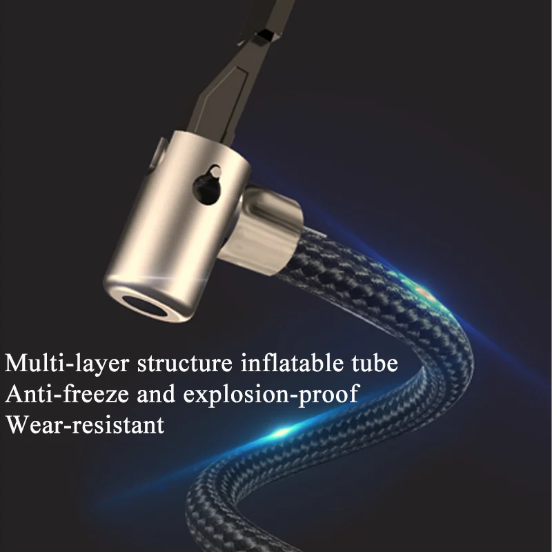 Cordless Air Pump Electric Digital Car Tire Inflator Portable Air Compressor Lightweight For Car Bicycle Balls Fast Inflation