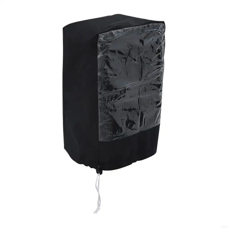 

Trailer Jacks Cover Clear PVC Window Waterproof Drawstring Universal Electric Tongue Jacks Cover For Various Vehicles R6FB