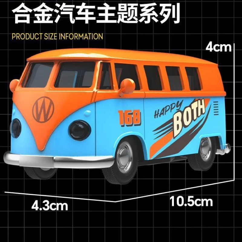 1:36 طبعة محدودة للأطفال محاكاة سيارة لعبة حافلة سيارة سبيكة التراجع لعبة مجسمة للسيارة