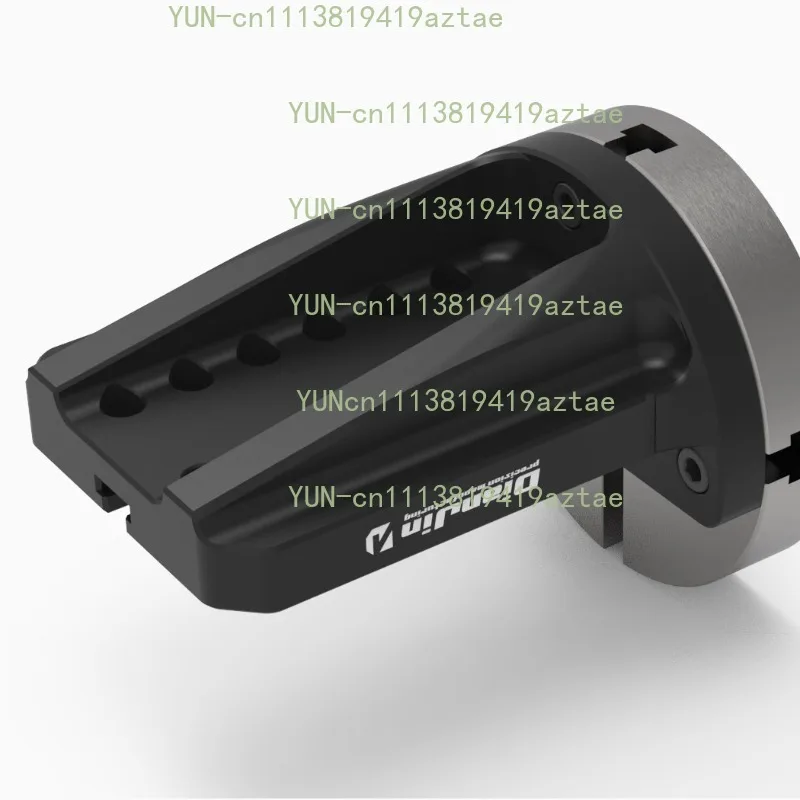 Four-axis integrated casting unilateral bridge plate L block 170-200 can be matched with five-axis zero-point self-centering