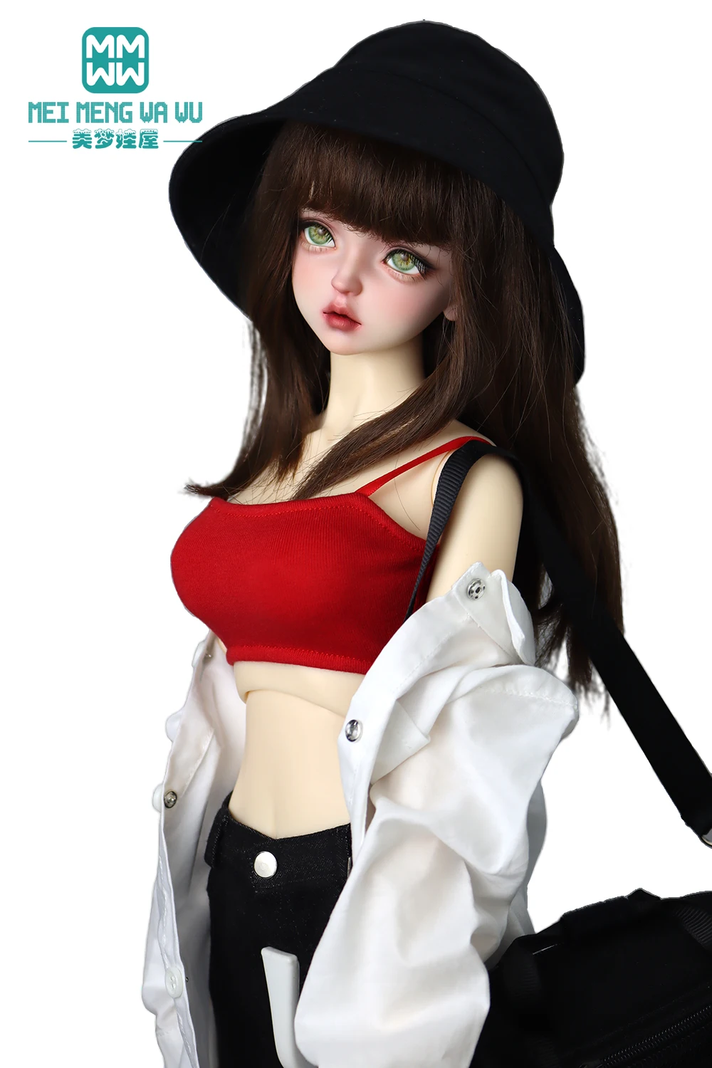 1/3 60cm DD SD BJD Puppenkleidung Spielzeug Gelenkpuppen Mode-Trägertop T-Shirts Geschenk für Mädchen – Detail 39