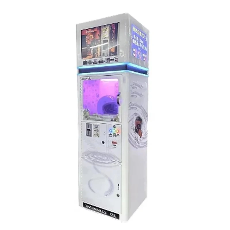 Compact Automatic Helmet Washer - Water Recycling Technology, Low-Noise Operation, Global Transportation