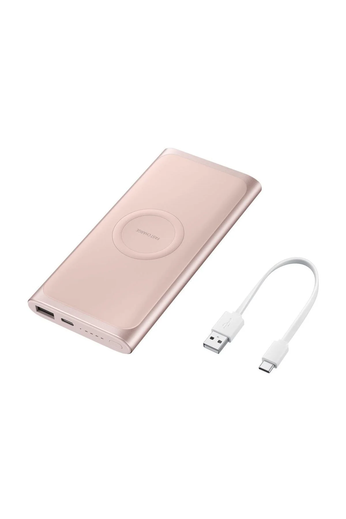 10.000 MAh For Samsung Fast Wireless Type-C Pink Powerbank