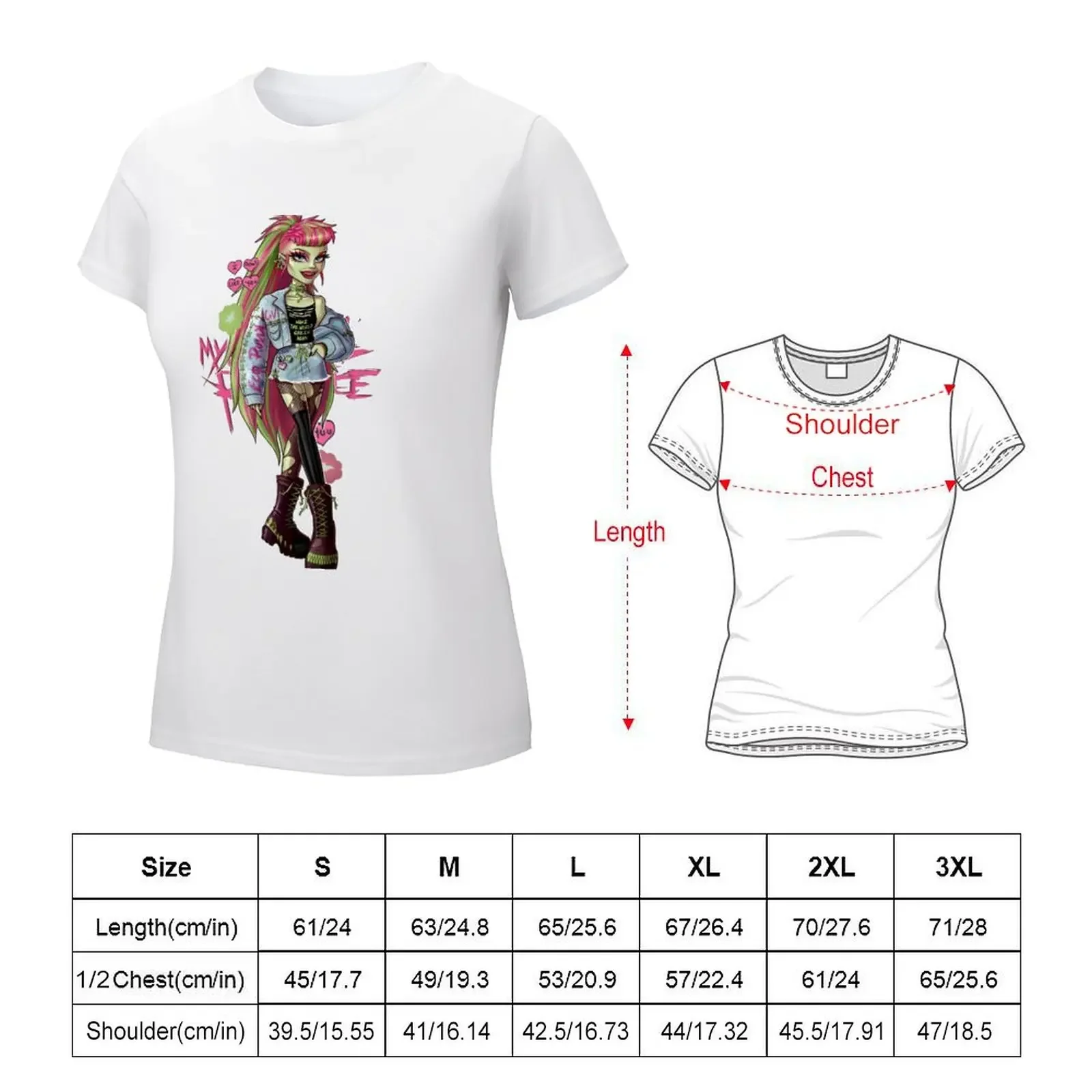 VENUS MCFLYTRAP T-shirt graphics tees t shirt Women