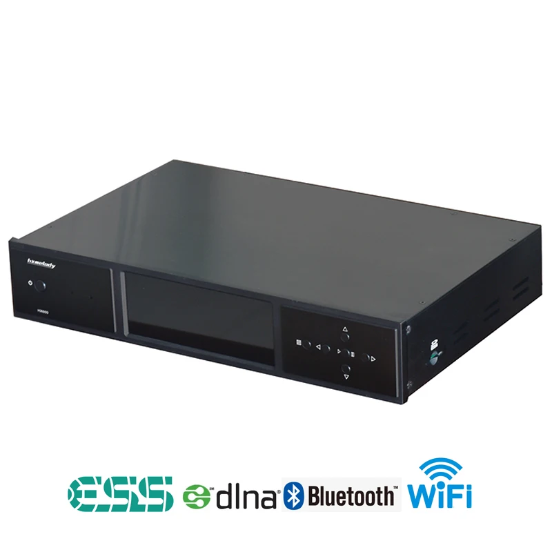 مشغل الوسائط الدوار الرقمي Hxmelody HIFI بدون فقدان صوت الموسيقى ES9039PRO DSD1024 PCM1536 كيلو هرتز بلوتوث واي فاي HX600