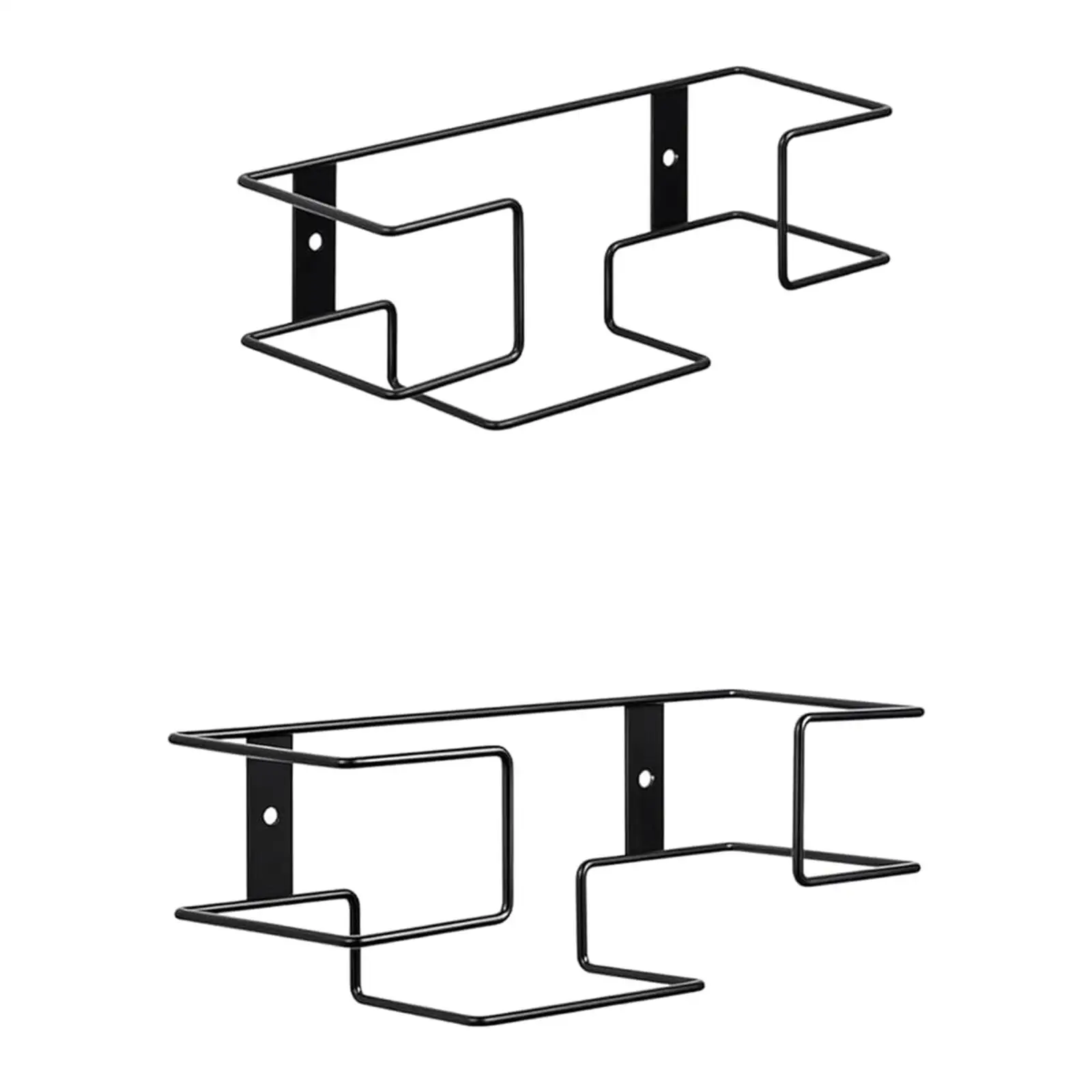 2 Stück Einweg-Handschuhspender, vielseitige Wandmontage, Drahtregal, Box, Metall-Handschuhregal für Garage, Restaurant, Salon, Küche, Büro