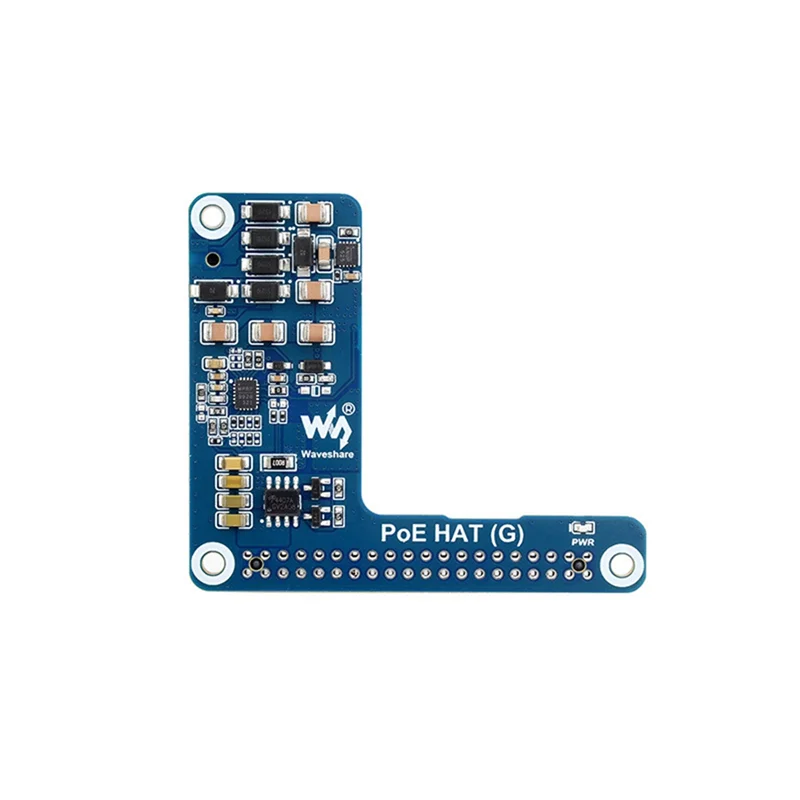 

Waveshare Poe HAT(G) For Raspberry Pi 5 Power Over Ethernet Expansion Board 5V 5A Supports 802.3Af/At Network Standard For Rpi 5