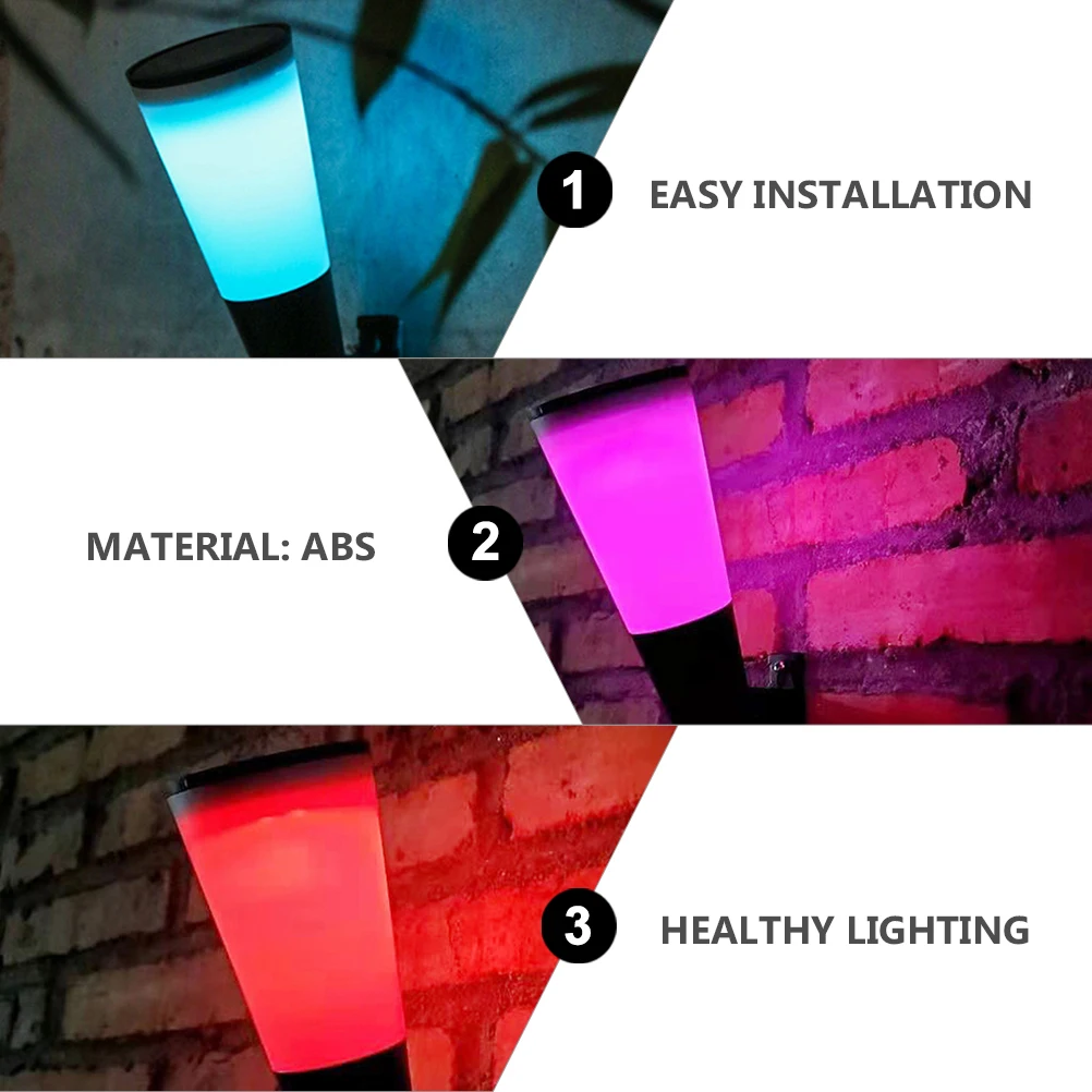 

Solar-Powered Wall Lamp Waterproof Outdoor Light For Yard Garden Pathway Led Solar Light Energy Saving Lighting Tool