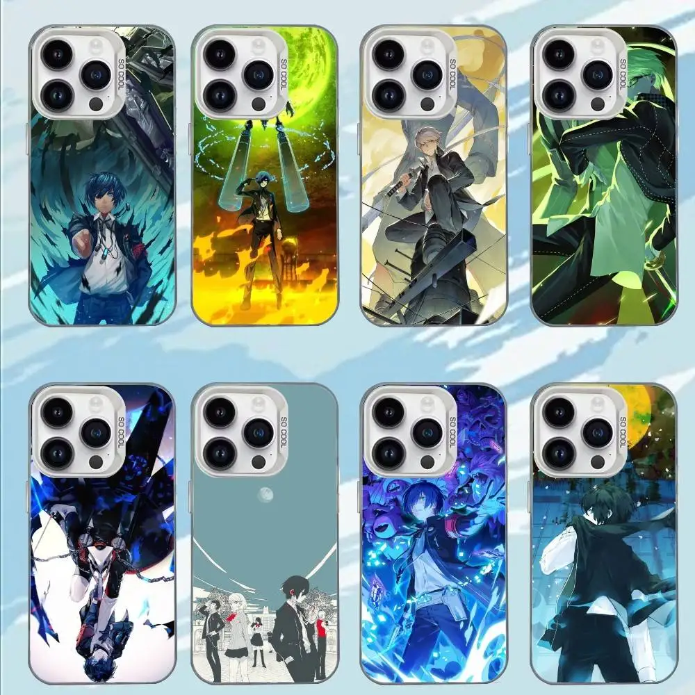 

Game P-Persona 3 Phone Case For iPhone 17,16,15,14,13,12,11,Mini,Pro,MAX Matte Shockproof Phone Case