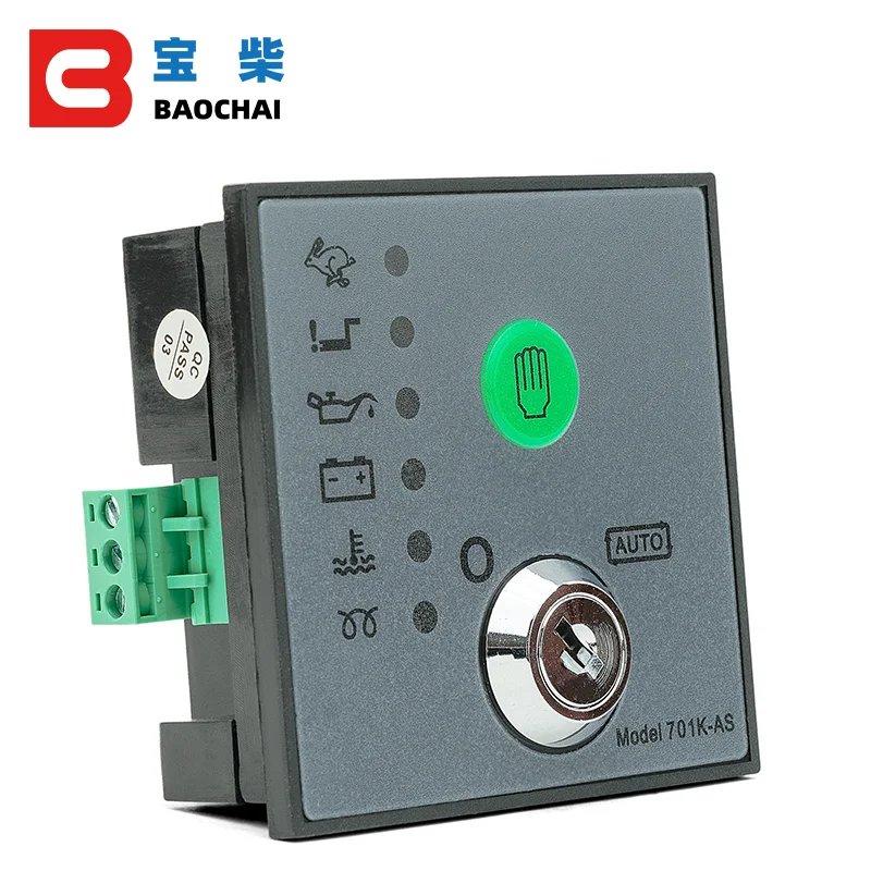 Manual start generator controller 701 autostart Module motor engine electronic charge control board diesel genset parts MS701