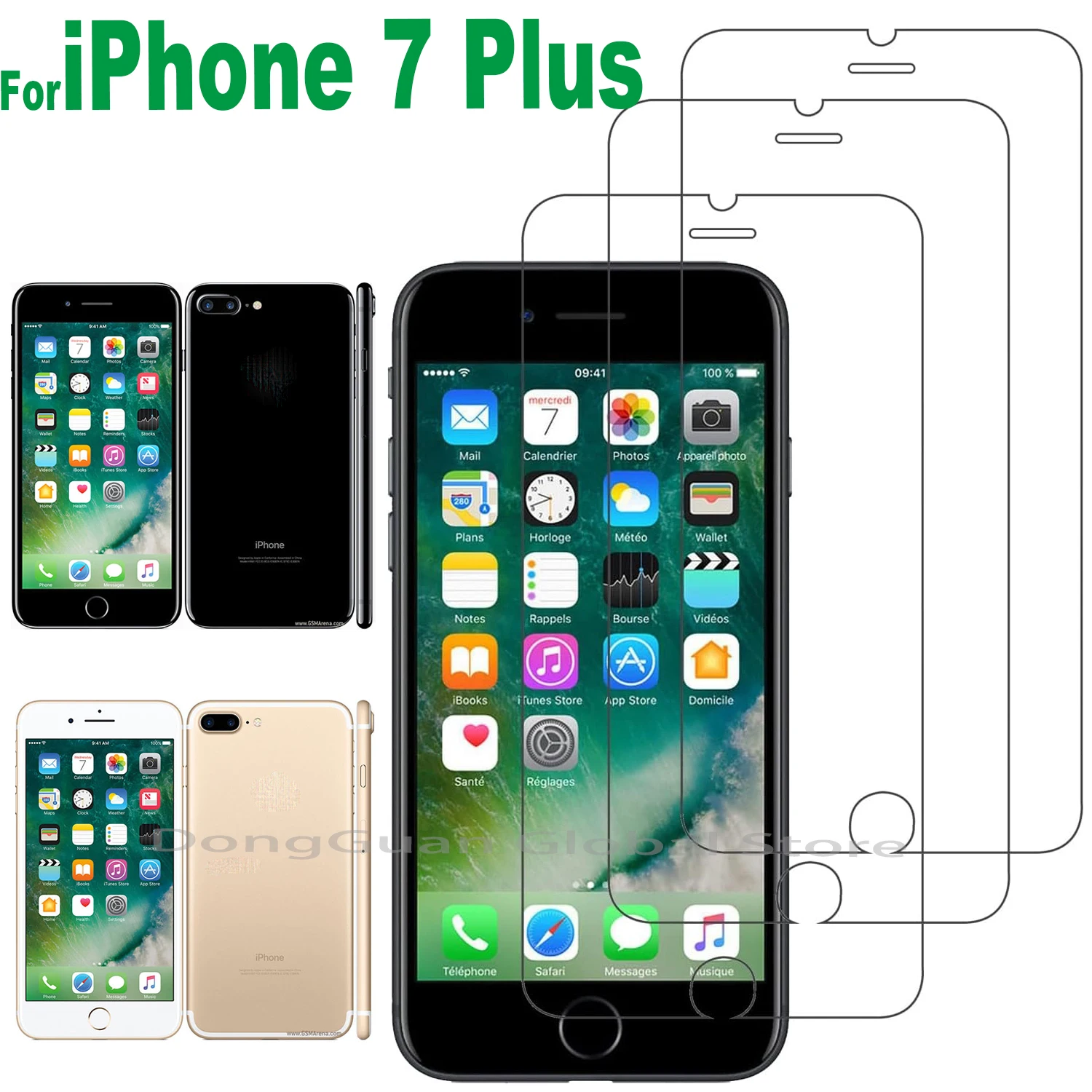 

For iPhone 7 Plus Tempered Glass