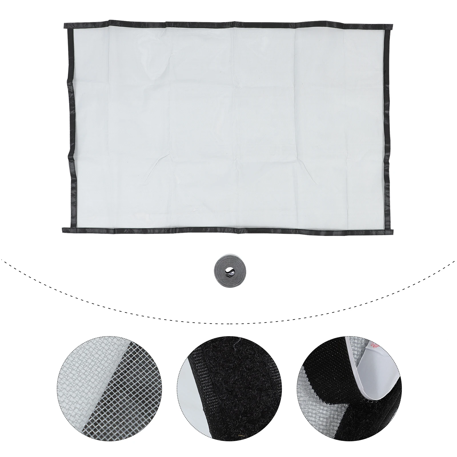 

Self Adhesive Mosquito Net Window Screen Fiberglass Home Netting Easy Install Durable Breathable Hardware Accessories