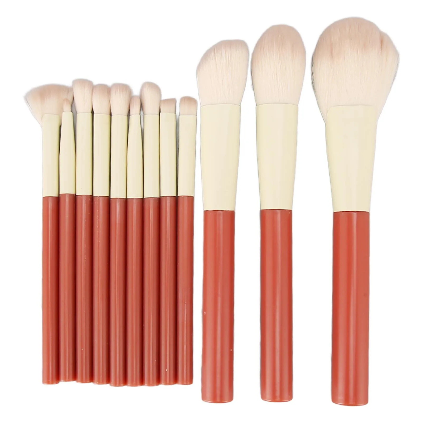 12Pcs Makeup Brushes Set Fine Workmanship Portable Soft Bristles Makeup Brushes With Envelope Bag For Home Travel