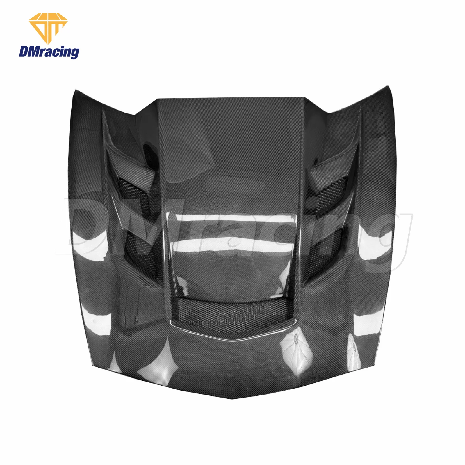 DM-2 Vent Style Carbon Fiber Hood for Chevrolet Corvette C7 2014-2019 Bonnet