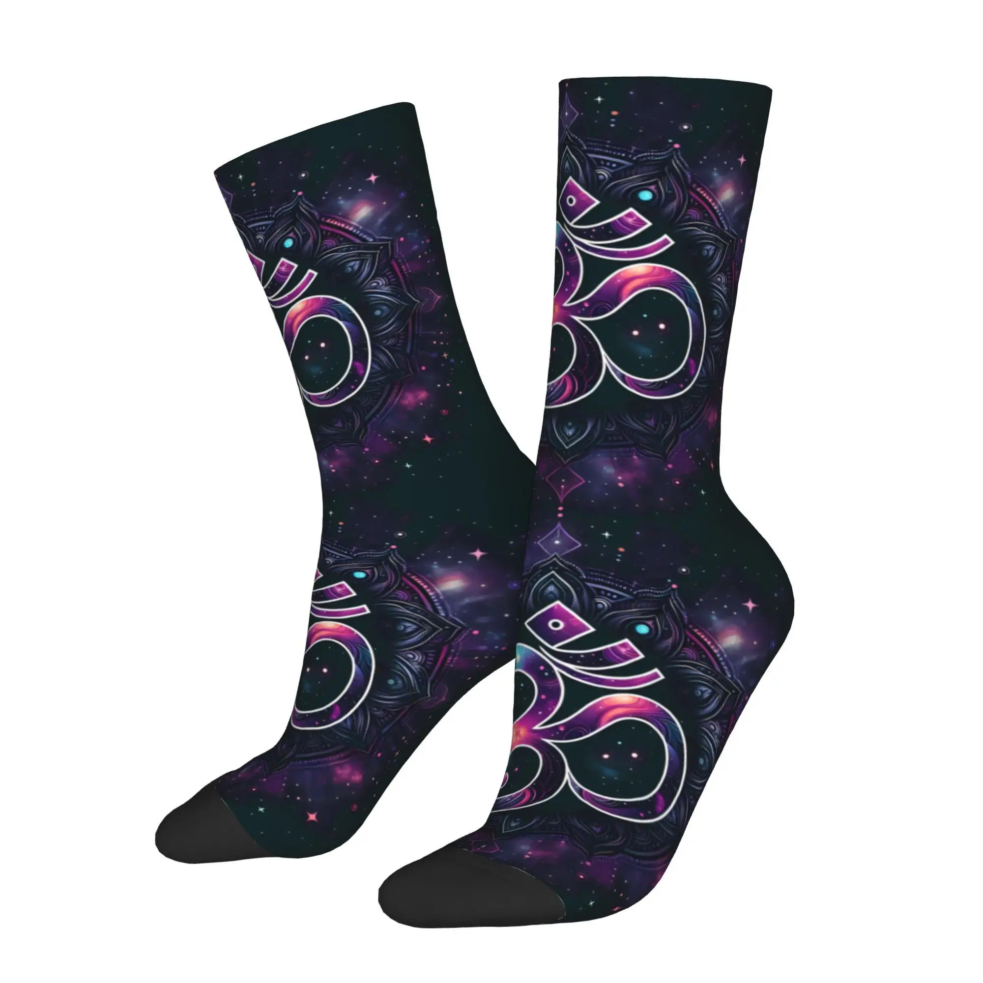 

Mandala Indian Lotus Sock Printed Man Polyester Fashion