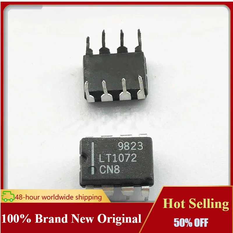 10PCS LT1072CN8  LT1072 DIP-8 Original in Stock Hot Selling
