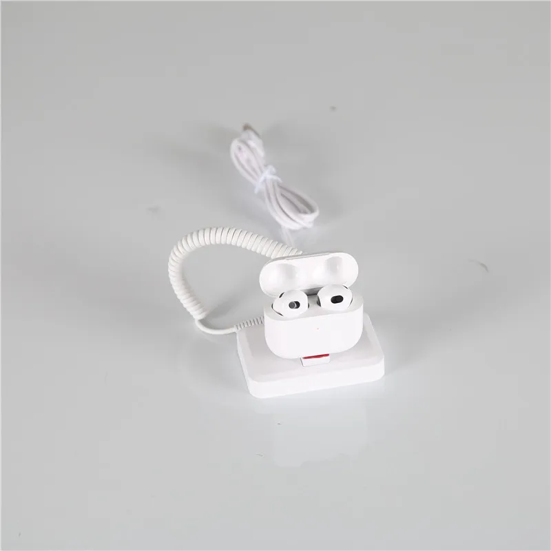 10 pcs/lot Standalone Security Stand AirPods Anti-Theft Display Holder Charging Alarm For Retail Store