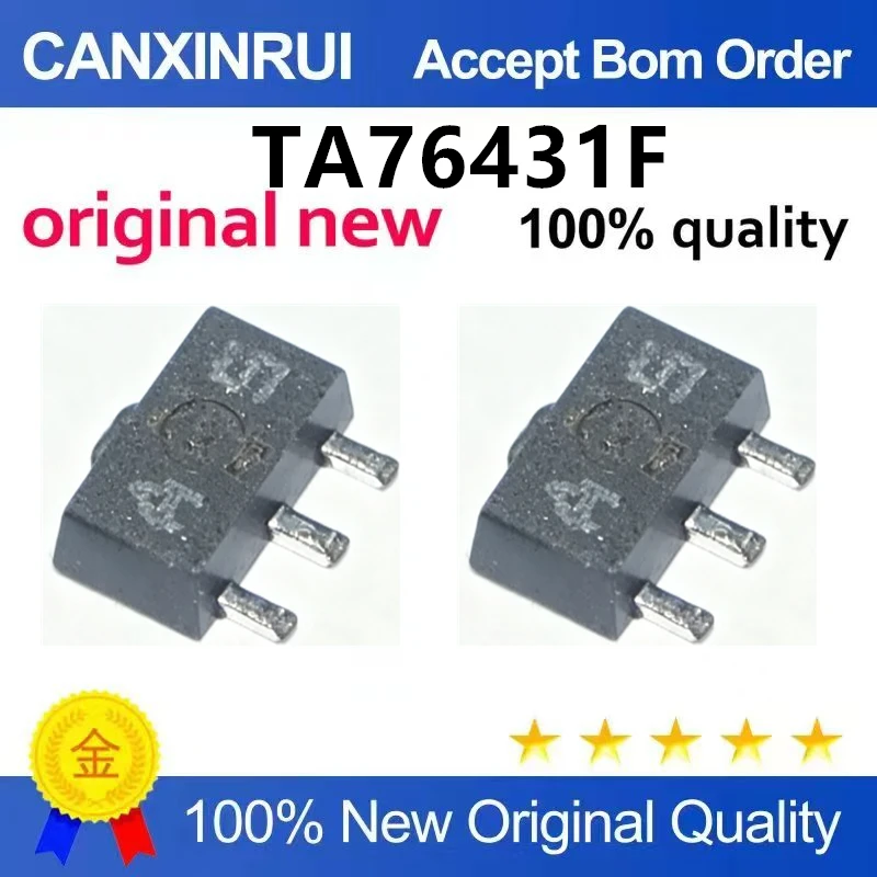 (5pcs-100pcs)New original surface mount transistor TA76431F silk screen AS adjustable precision parallel regulator SOT-89