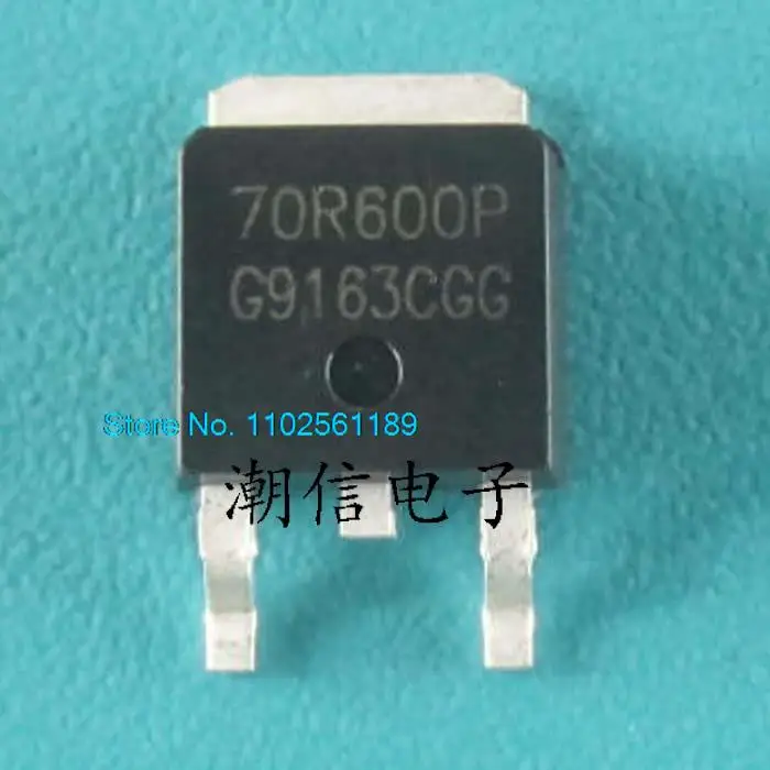 

20PCS/LOT 70R600P MOS 7.3A 750V