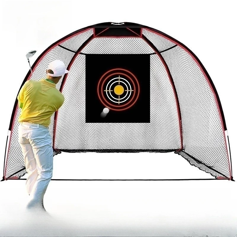 

Hot Selling Golf Practice Net Tent Net Golf Supplies Indoor and Outdoor Golf Training Equipment Hitting Cage