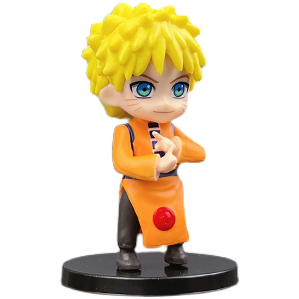 12 قطعة/المجموعة أنيمي ناروتو شيبودن هيناتا ساسوكي ايتاشي كاكاشي جارا أنيمي الشكل Q نسخة البلاستيكية أرقام اللعب الدمى طفل هدية