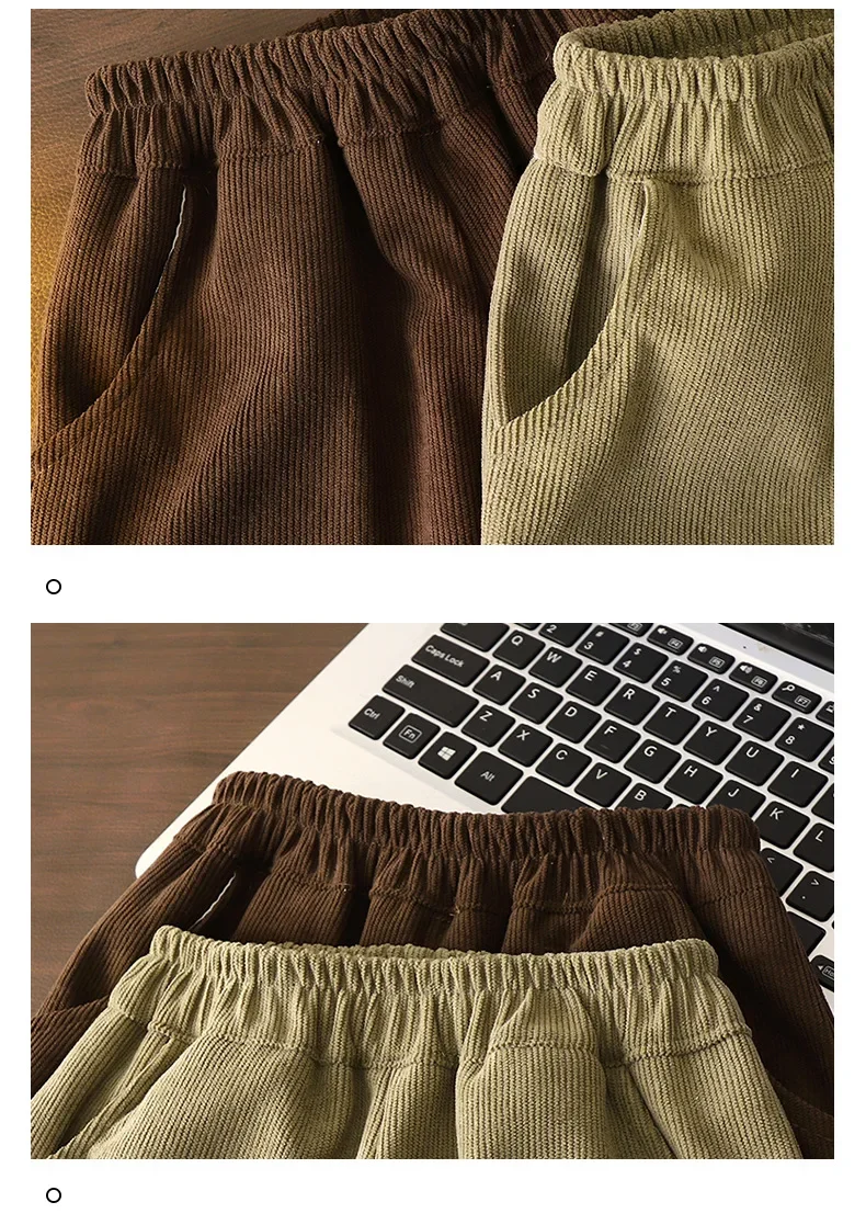 Jungen Mädchen Kinderhosen Herbst Winter Eng anliegende Hosen Einfarbige Freizeithosen Jungen Mädchen Jogger Eng anliegende Hosen für ältere Kinder – Detail 15