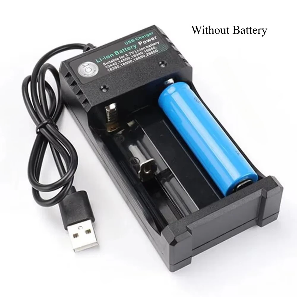 JINLI Battery USB Charger 2/4 Slots 3.7V Li-ion