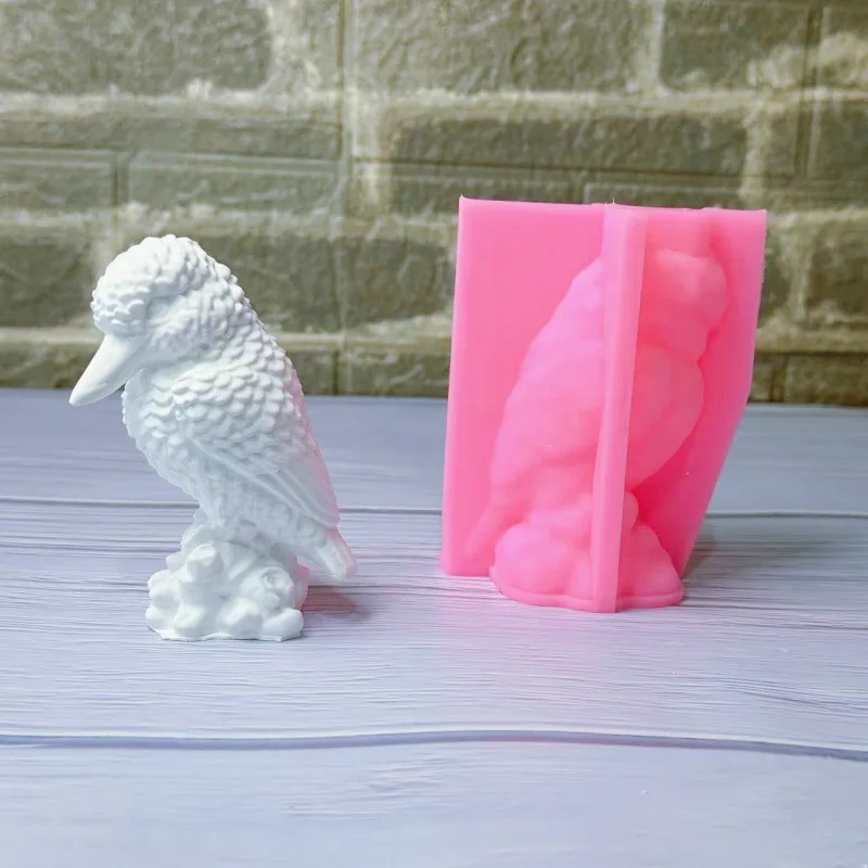 

Bird Silicone Mold for DIY Plaster, Candle Craft & Candle Holder Making
