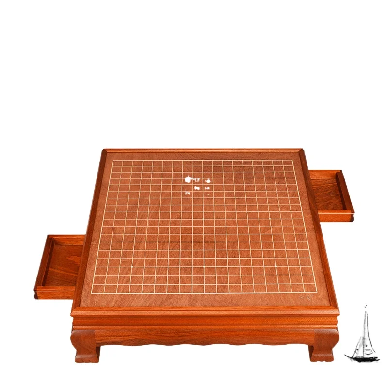 

Go set, wooden Go table, Yunzi Go TW-609 mahogany core solid wood frame