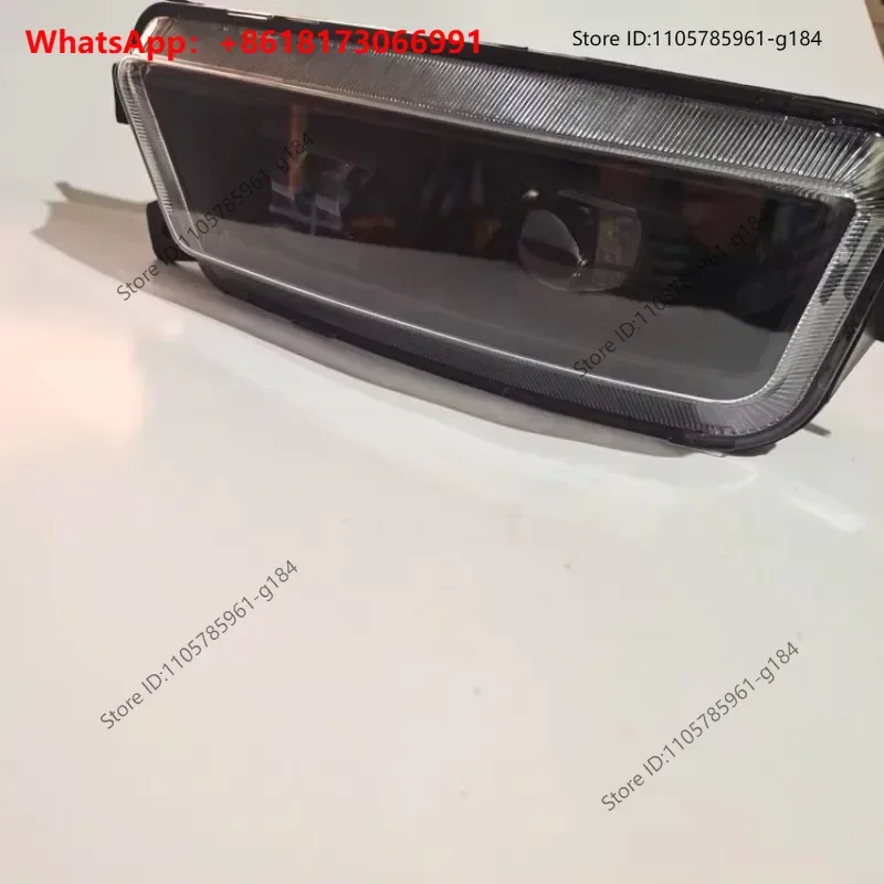 Suitable for Liberation JH6 full LED flat fog light with yellow and white dual color high power adjustable high and low