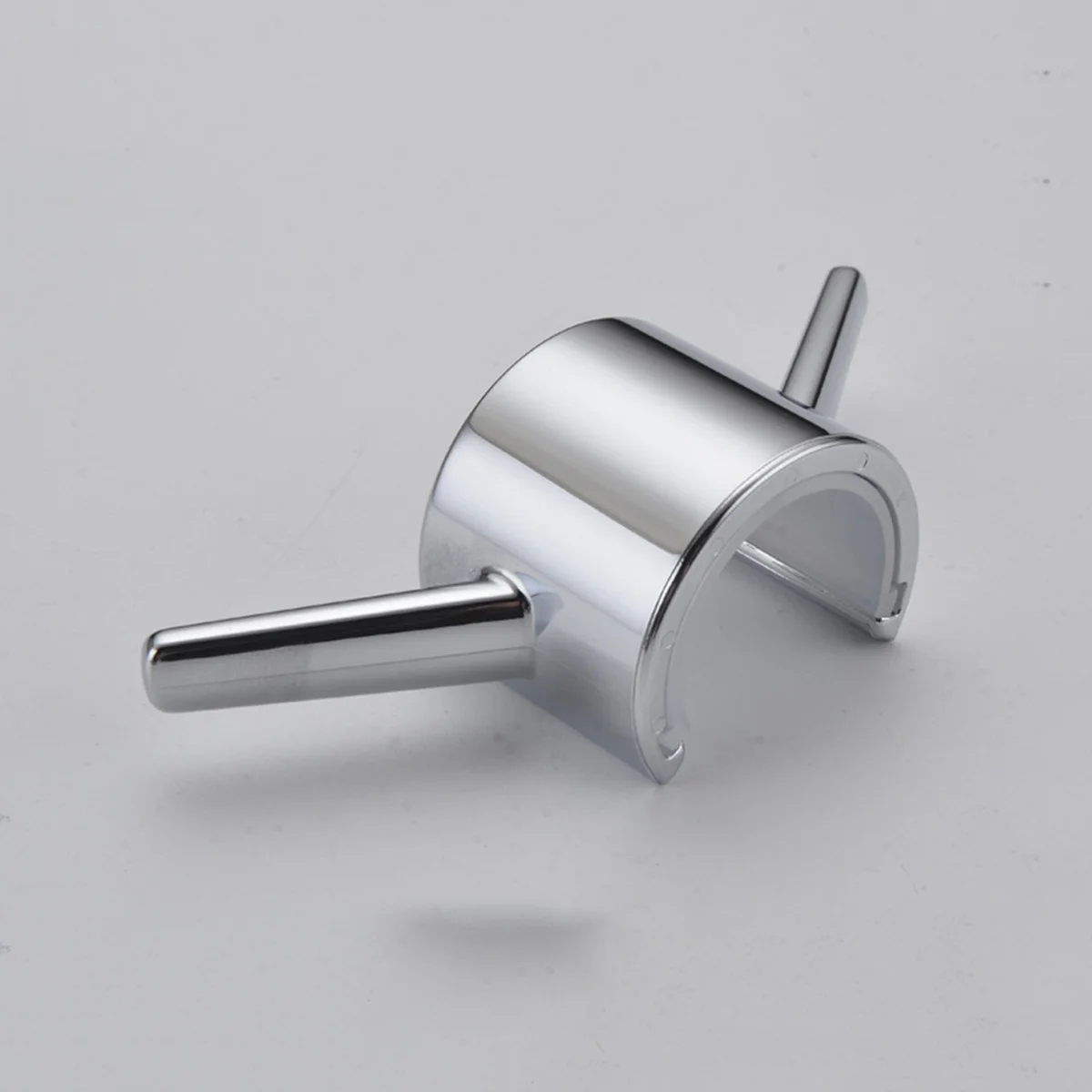 

Shower Pole Holder ABS Electroplated Rustproof Shower Rod Towel Hook for Bathroom Bath Ball Hanger Loofah Hook