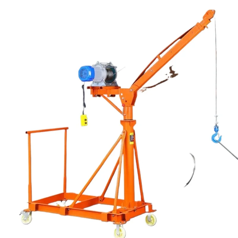 

Small crane household 220v movable