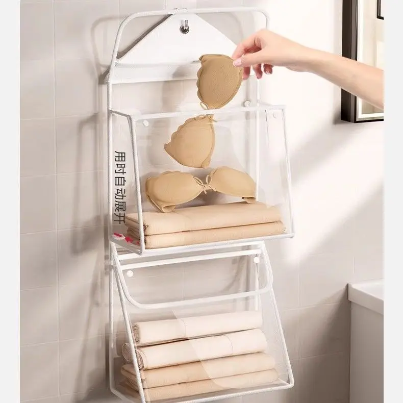 

Водонепроницаемая сумка для хранения одежды в ванной комнате, удобный подвесной органайзер для хранения одежды во время купания