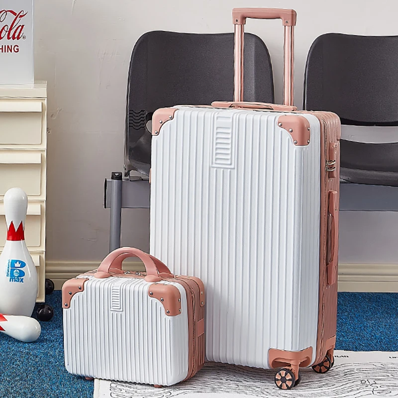 حقيبة سفر 20 22 24 26 28 بوصة حقيبة ترولي 100% سبائك الألومنيوم حقيبة سفر رحلة عمل سعة كبيرة حقيبة التخزين #2