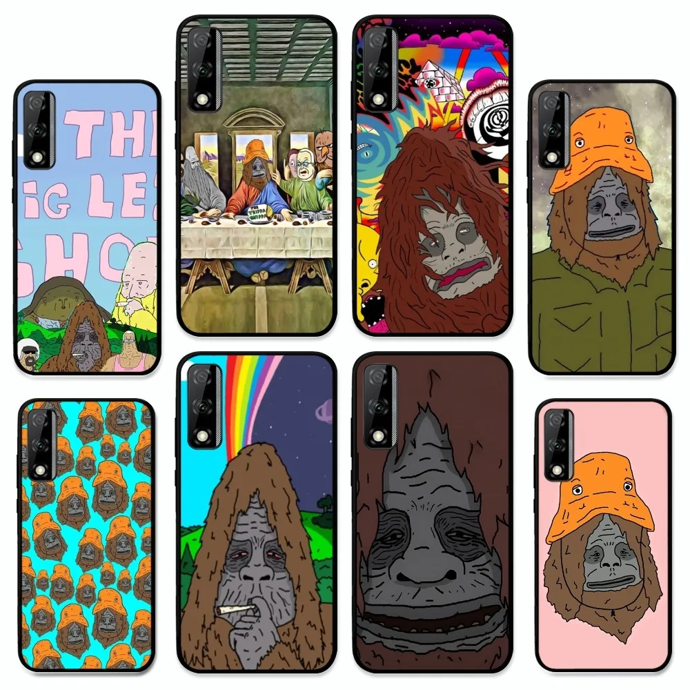 Anime Sassy The Sasquatch Phone Case For Huawei Y9 6 7 5 Prime Enjoy 7s 7 8 Plus 7a 9e 9plus 8E Lite Psmart Shell