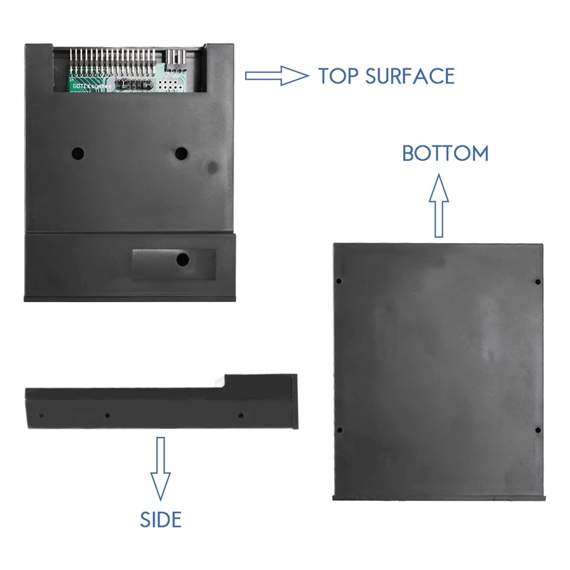 Version Sfr1m44-U100K Black 3.5 Inch 1.44Mb Usb Ssd Floppy Drive Emulator For Yamaha Korg Roland Electronic Keyboard Gotek