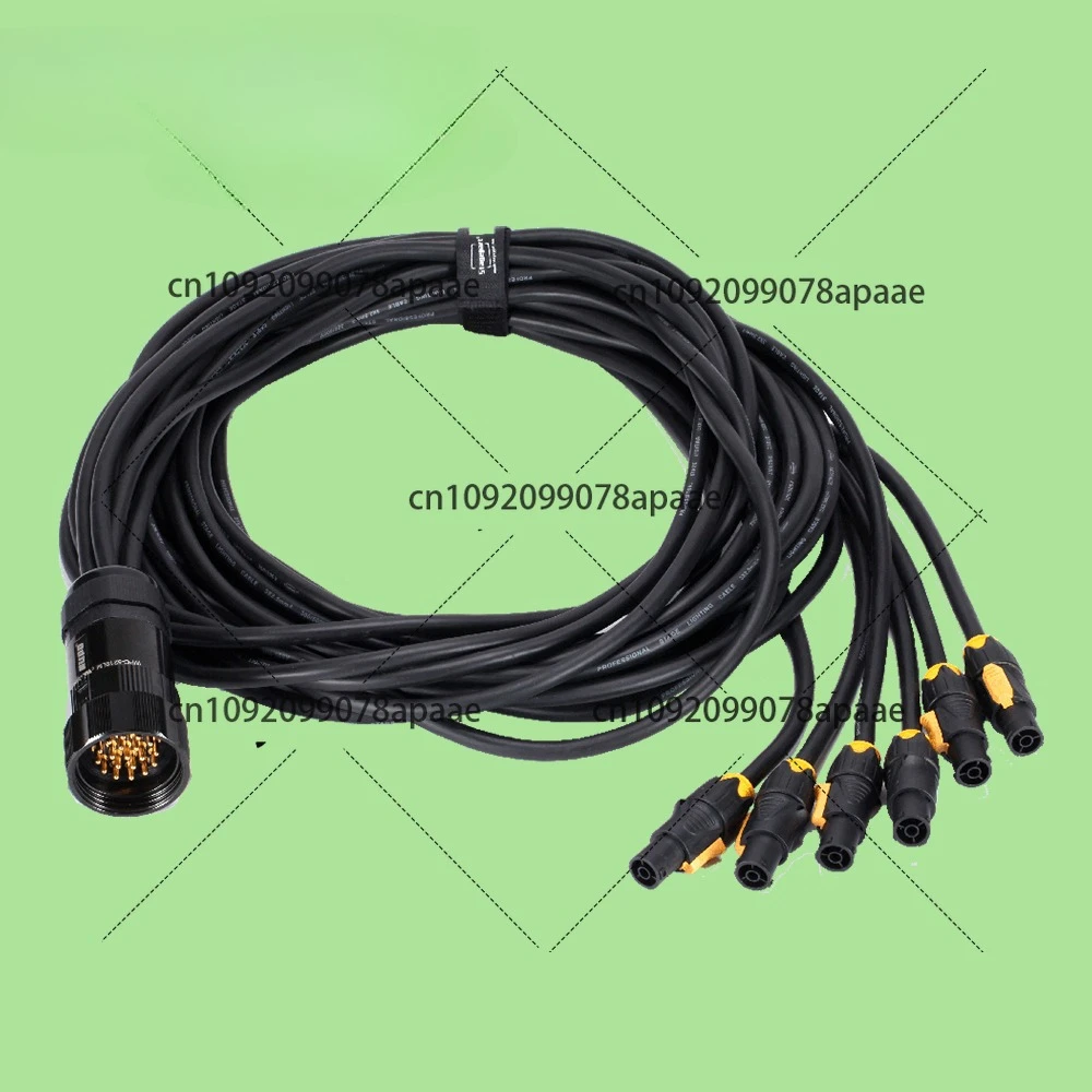 

Split Cable Socapex 19 Pin Male to Powercon True1 Breakout Cable Power Electrical Wire Cable