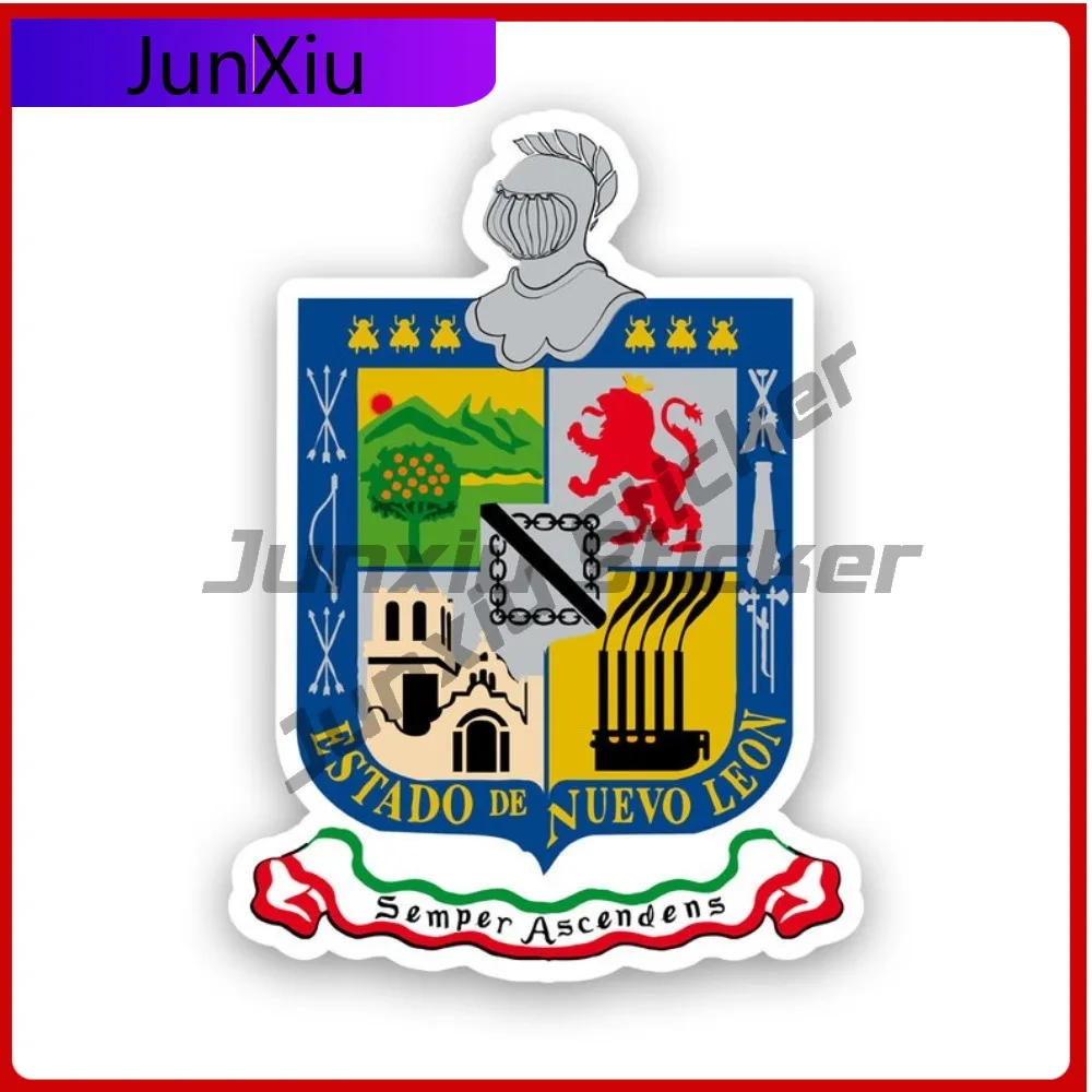 

Nuevo Leon Coat Fade Resistant Weather Resistant Cartoon For Helmet Car Window Laptop Easy To Remove Removable Decor Motorcycle