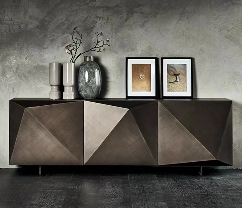 خزانة تلفزيون من خشب الزان، خزانة جانبية #6