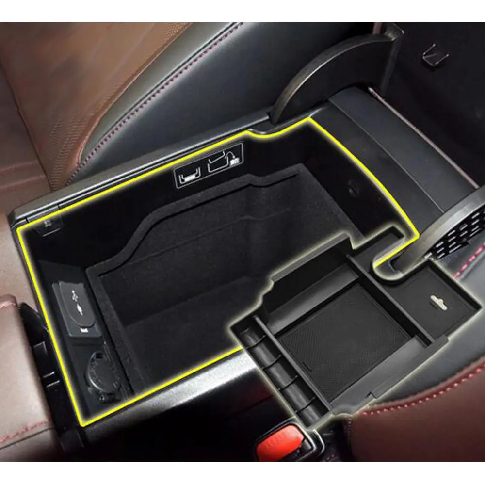 Armrest Storage Box for 2016 2017 2018 2019 2020 2021 Lexus RX200t RX350 RX400h RX450h Center Console Holder Organizer Tray