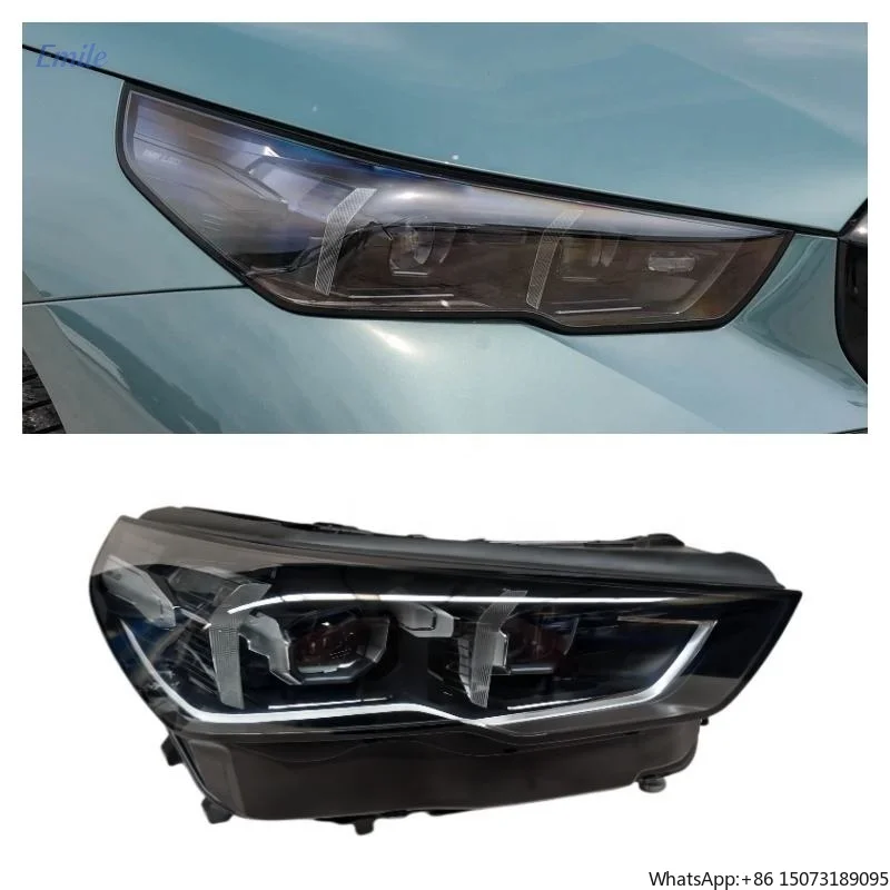 

Светодиодные фары для BMW 5 серии G60 G68 (525Li, 530Li) 2023-2025 гг. Аксессуары для автомобилей, артикулы 63115A87927, 63115A87928