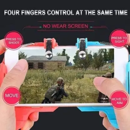 لـ AK16 Game Joystick Mobile Game Controller مشغلات Free Fire Pubg وحدة تحكم الهاتف المحمول المتوافقة مع Android IOS IPhone Xr X