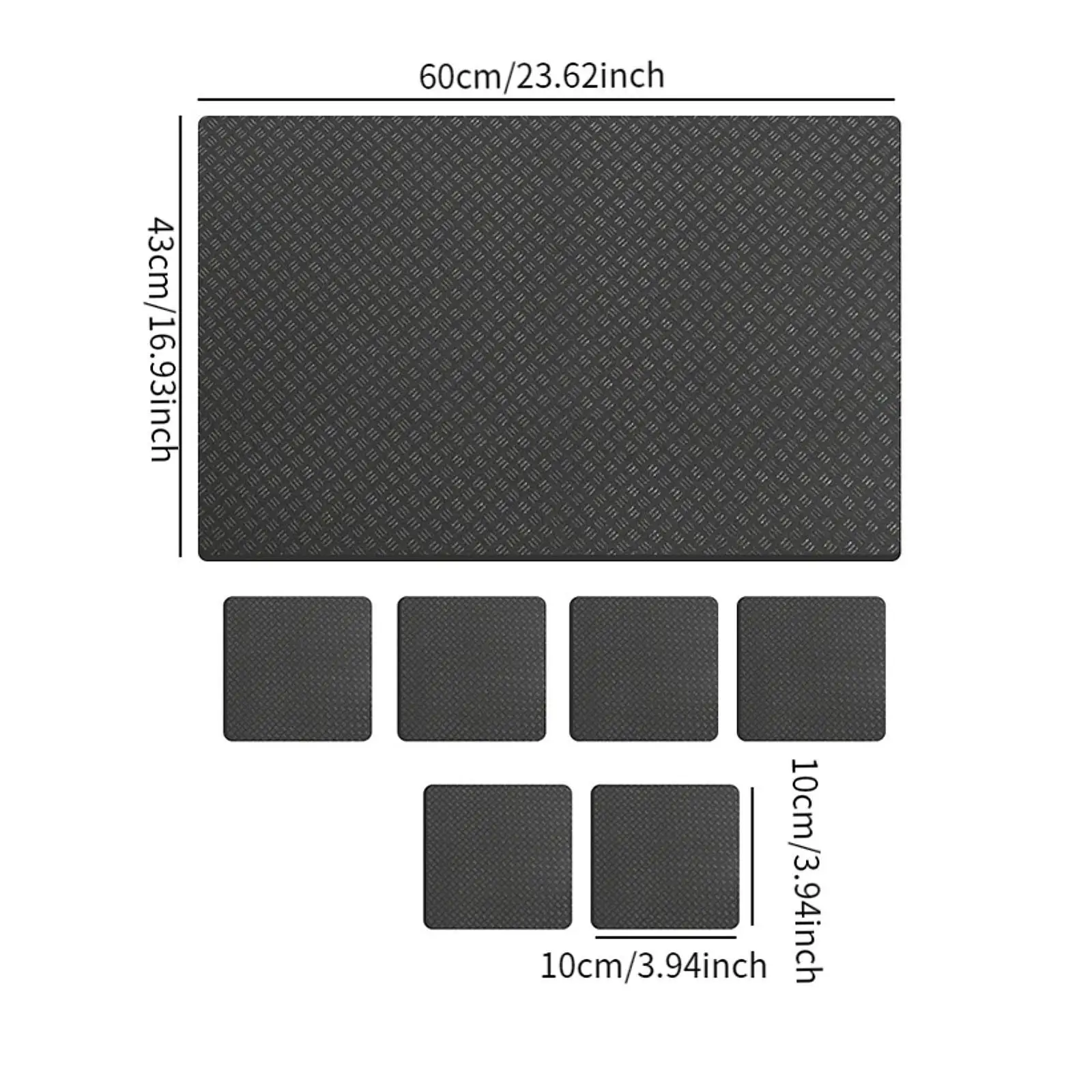 

Премиальный силиконовый коврик для беговой дорожки, амортизирующий, для защиты пола в фитнес-студии и дома