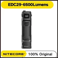 NITECORE EDC29 USB-C Rechargeable EDC Flashlight 6500Lumens With OLED Display Built-in 2,500mAh battery