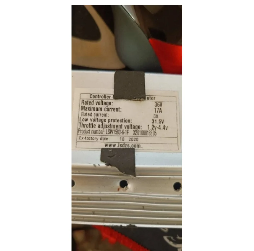 

LSW1583-6-1F (индивидуальный) контроллер 36 В 17 А для бесщеточного двигателя электрического велосипеда EBIKE BAFANG KITS аксессуары