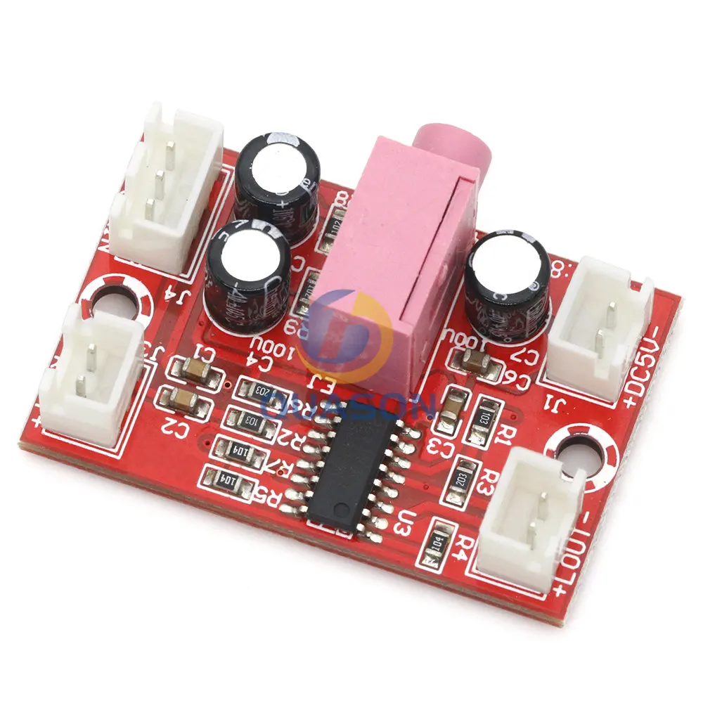 LM4863 Fever 5V Mini Channel Power Amplifier Power Amplifier Board 3+3W Hifi Amp Charger Power Supply Board