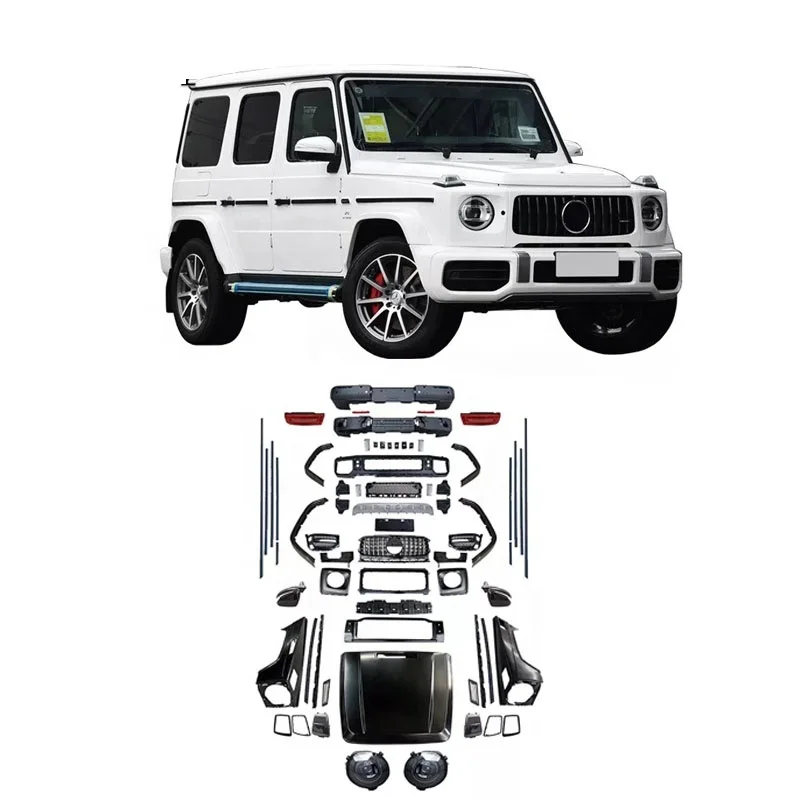 New High Quality  Style PP Car Body Kit for - W463 to W464 Front Bumper Wheel Eyebrow