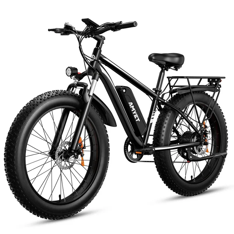 Unisex Electric Bike EB26 1000W Motor 48V15AH Battery 26 Inch Fat Tire Mountain Electric Bicycle All Terrain Off-Road E-Bike image 3